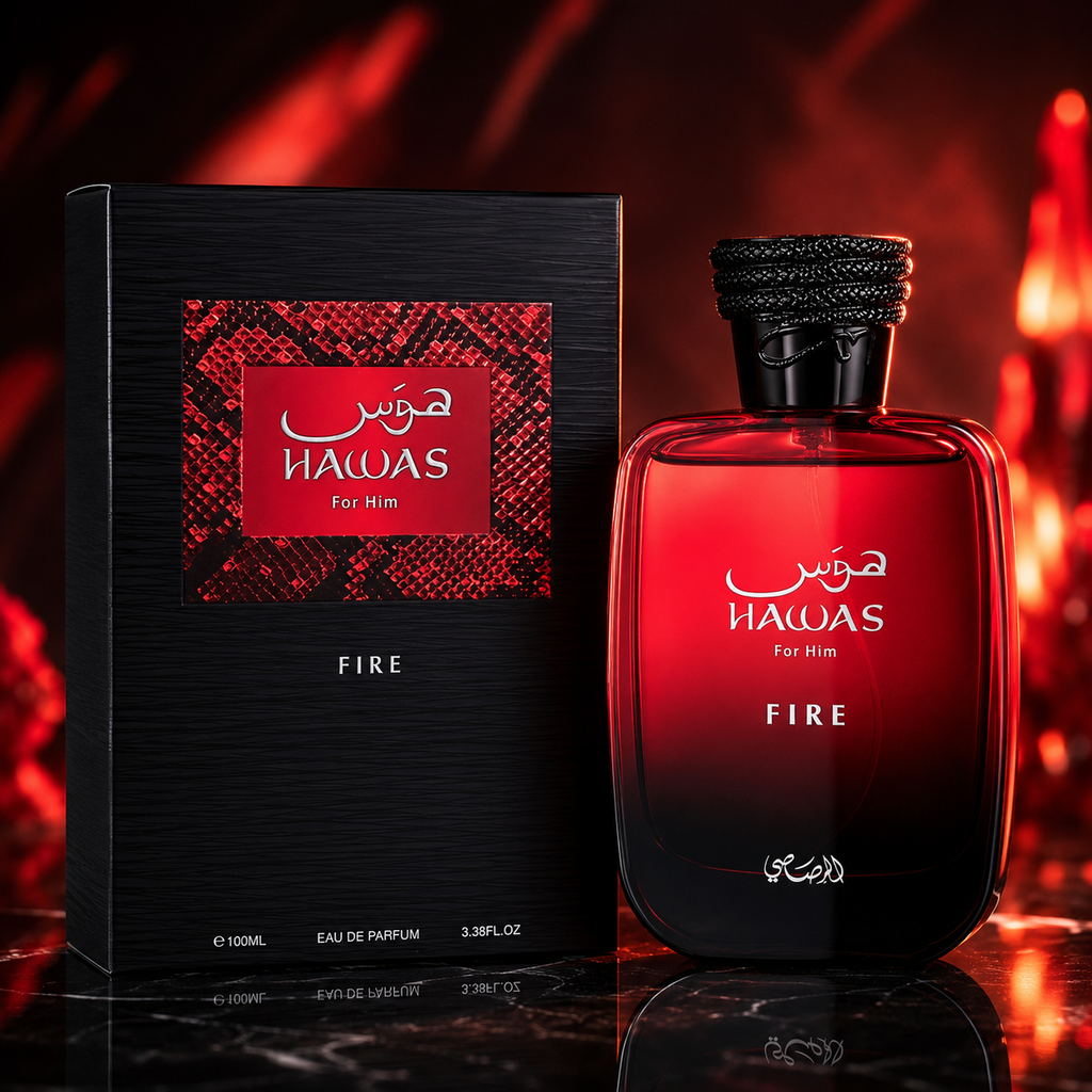 Rasasi Hawas Fire - 3.38 oz EDP Unisex