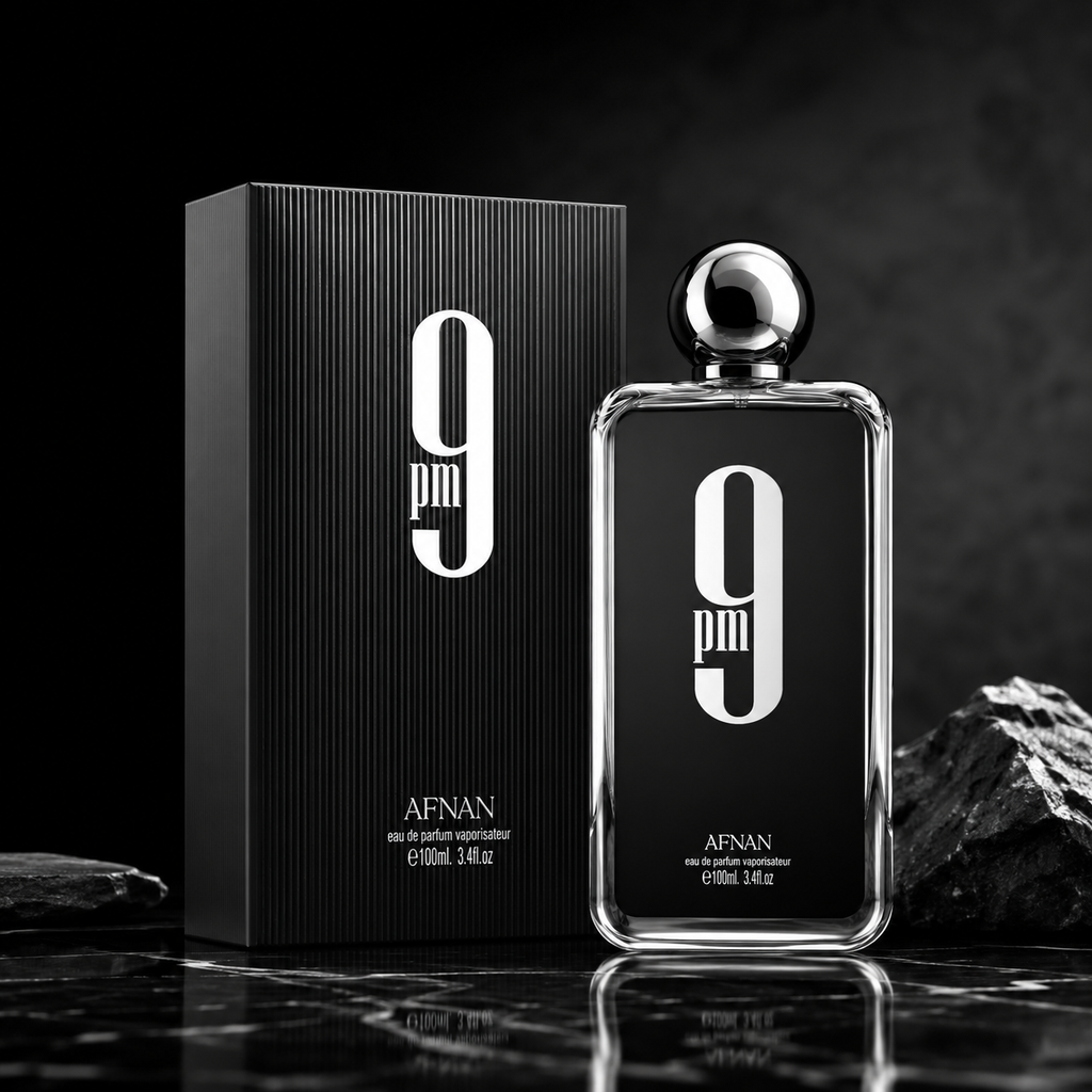 Afnan 9 PM - 3.4 oz EDP for Men