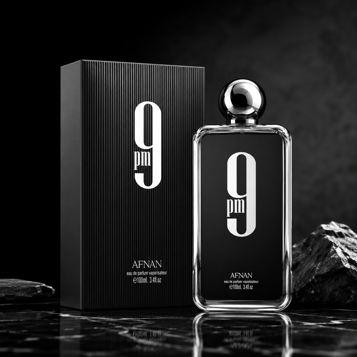 AFNAN 9PM 3.4oz edp SPRAY (BLACK) M