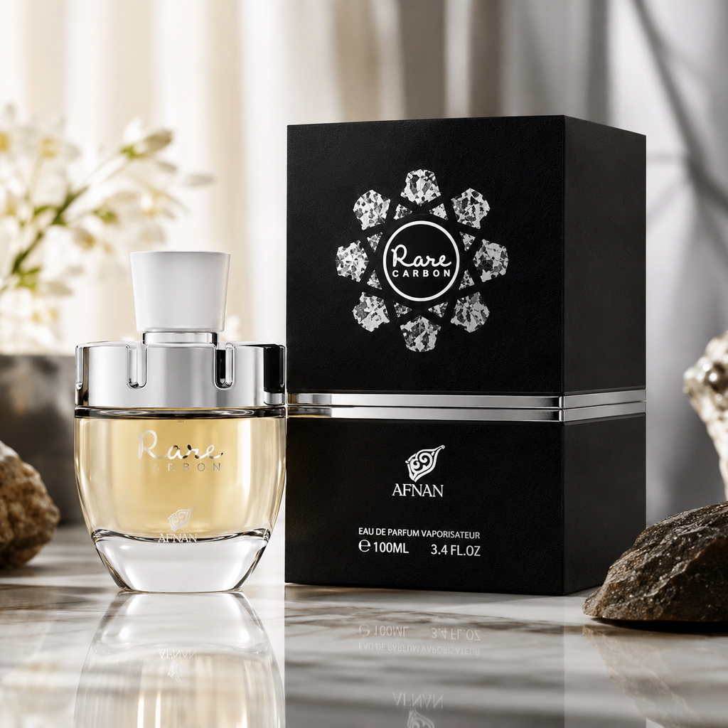 Afnan Rare Carbon - 3.4 oz EDP for Men