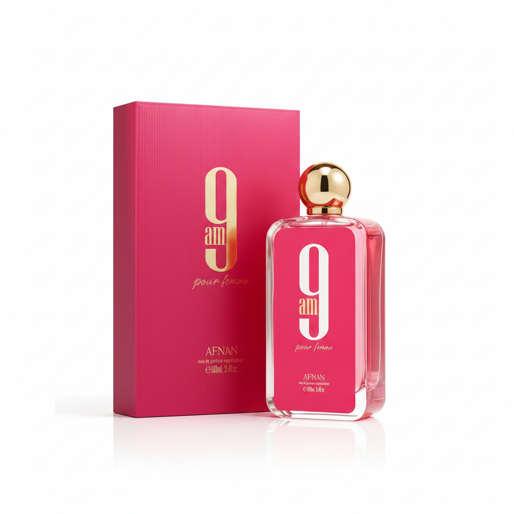 Afnan 9am Pour Femme – 3/4 Angle