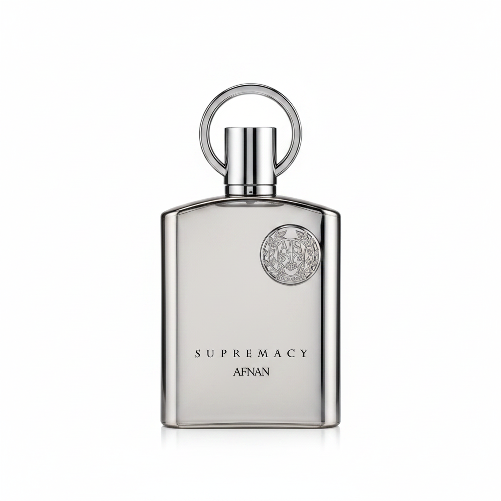 Afnan Supremacy Silver – Front View