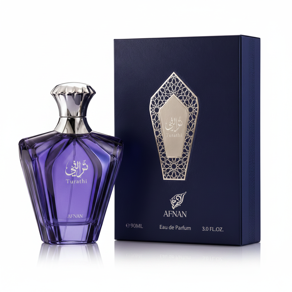 Afnan Turathi Blue – 3/4 Angle