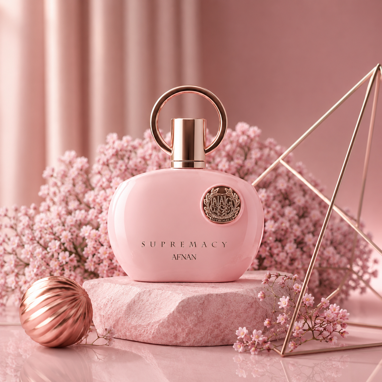 AFNAN SUPREMACY PINK 3.4 OZ. EDP FOR WOMEN