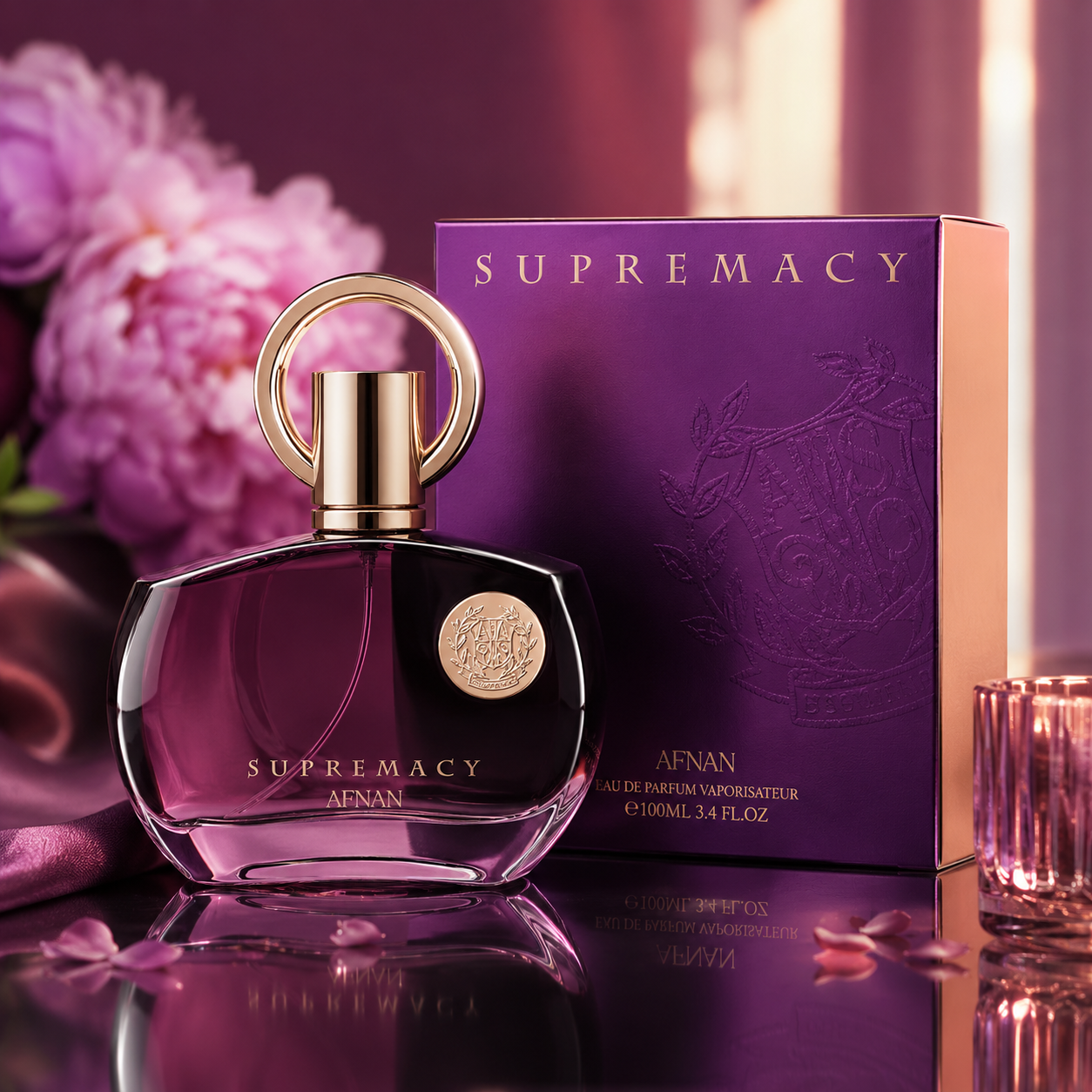 AFNAN SUPREMACY PURPLE 3.4 OZ. EDP FOR WOMEN