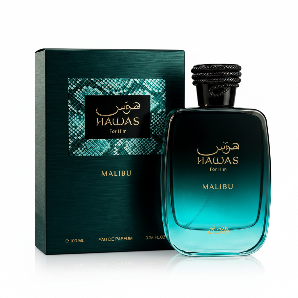Rasasi Hawas Malibu – 3/4 Angle